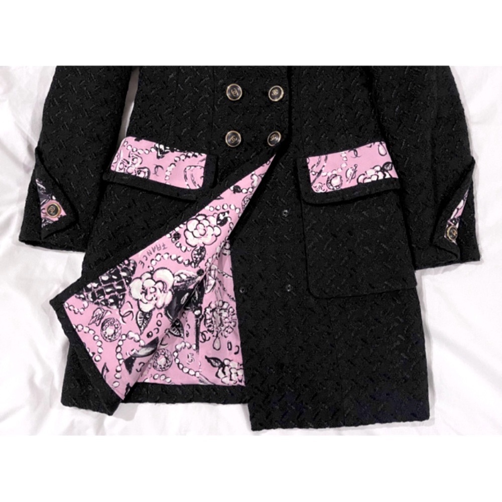 ✨Extremely Rare & Hard to find Vintage Iconic CHANEL S/S 1993 Runway Jacket Coat - Picture 9 of 16
